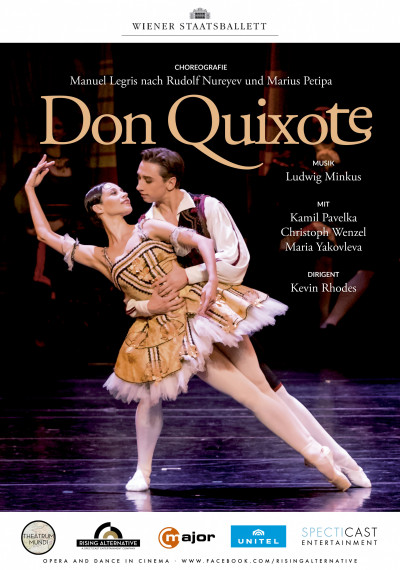 DON QUIXOTE - Ballett-Aufzeichnung aus Wien: Poster