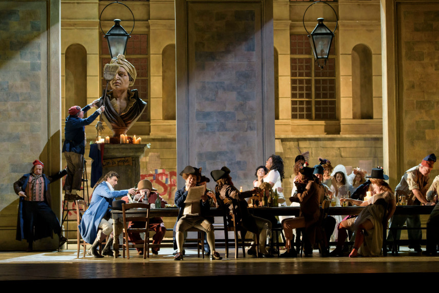 Andrea Chénier - aus dem Royal Opera House London: Scene Image 1