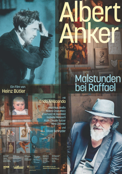 Albert Anker - Malstunden bei Raffael: Poster